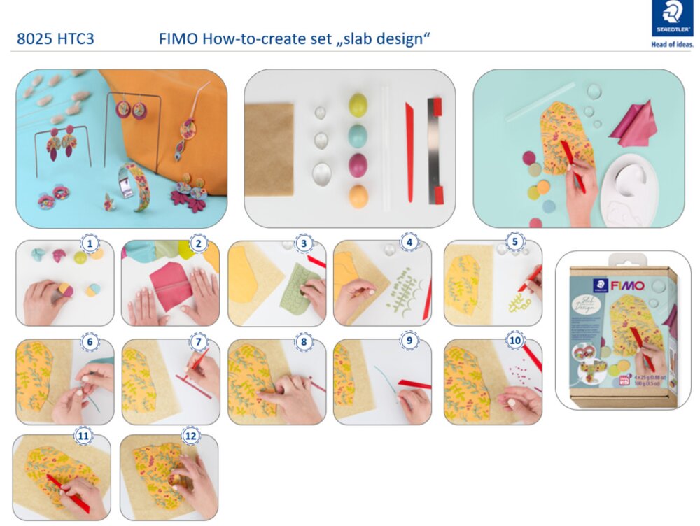 Fimo Soft Slab Design Set