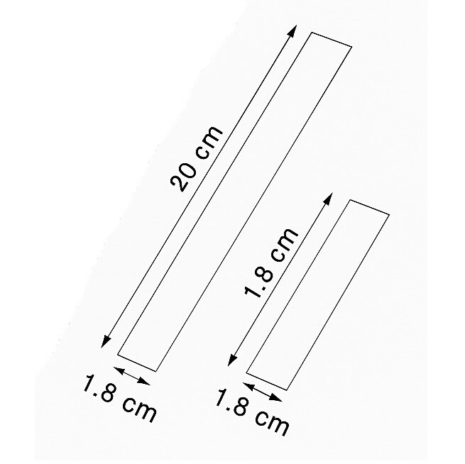 Polymeerklei Messen Set 2 Stuks