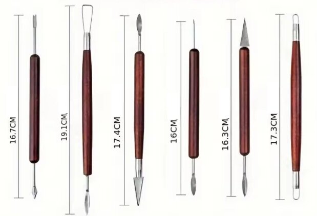 6-Delige Hoogwaardige Modelleerset