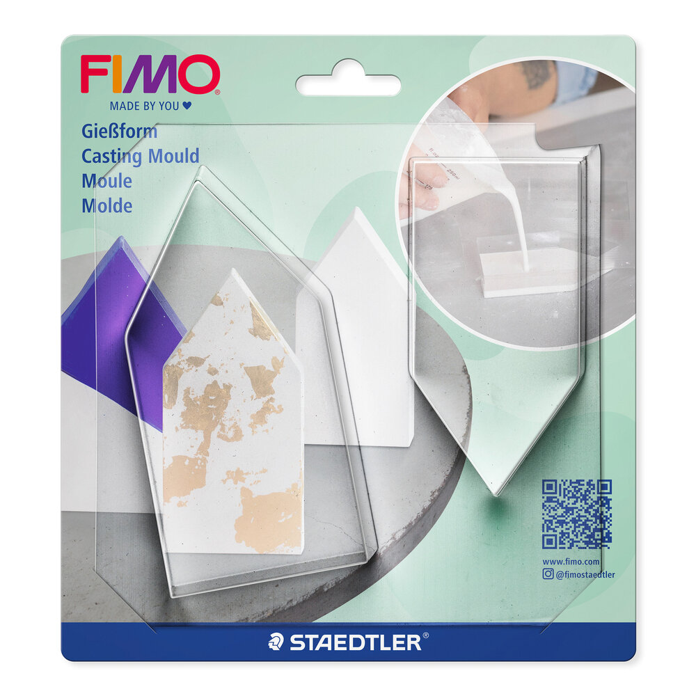 Fimo 8742 58 gietvorm huis van Fimo