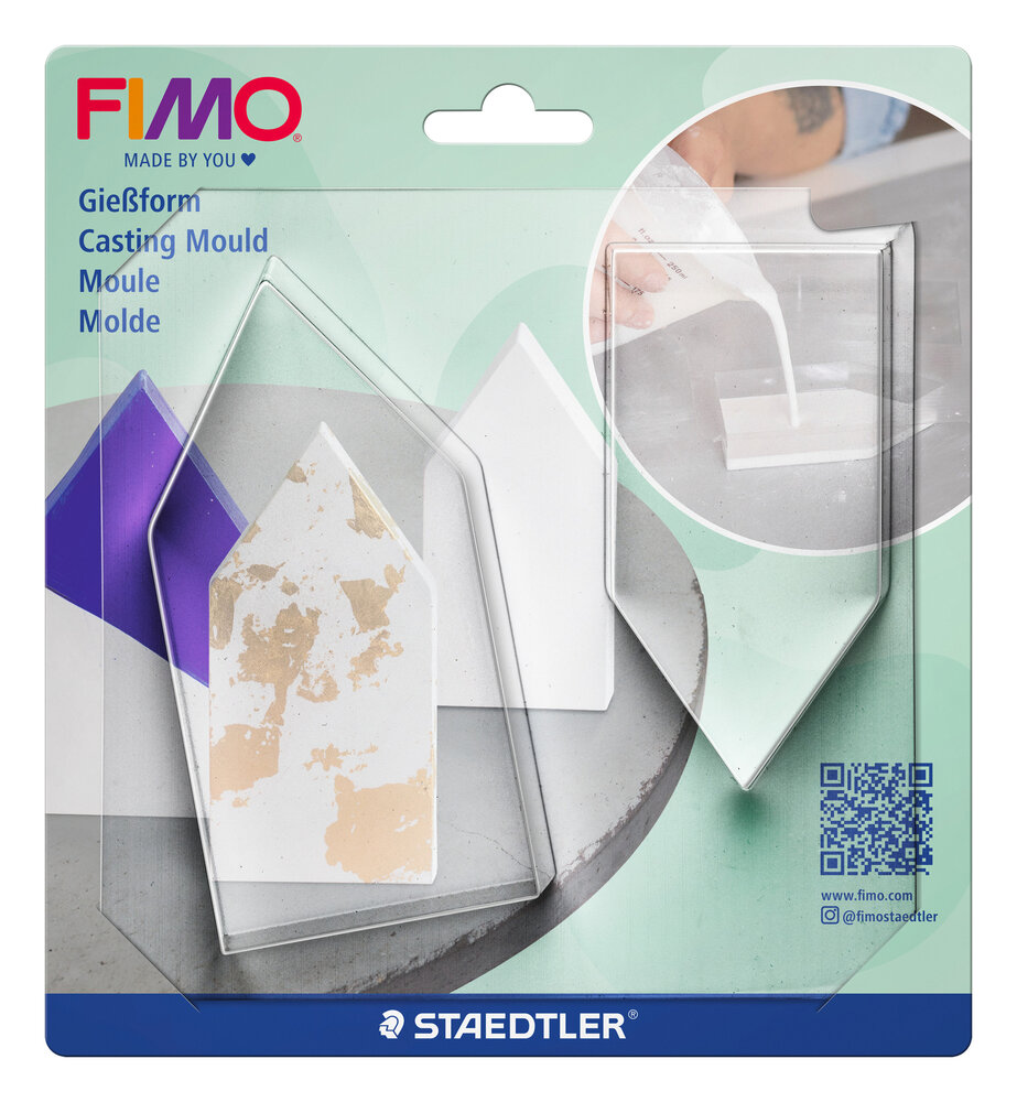 Fimo 8742 58 gietvorm huis afbeelding 2