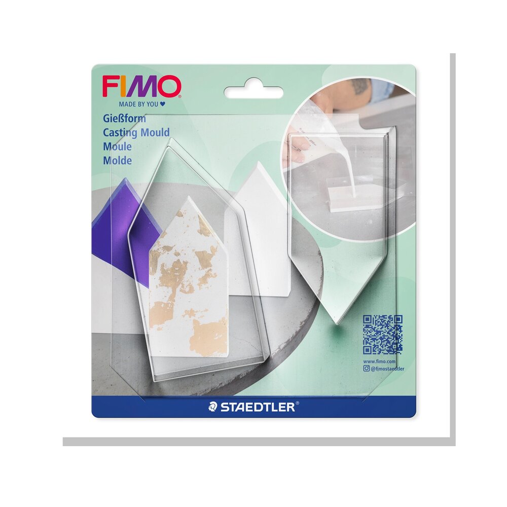 Fimo 8742 58 gietvorm huis studio-variant