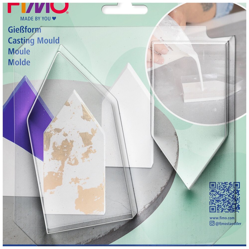 Fimo 8742 58 gietvorm huis detail-variant