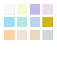 FIMO soft material pack with 12 half blocks Pastel