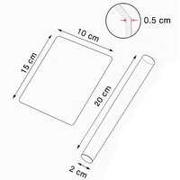 Polymeerklei Roller &amp; Acrylplaat Set