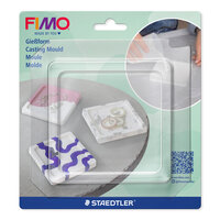 Fimo 8742 54 gietvorm vierkant van Fimo