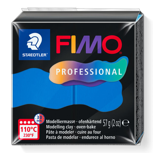 Fimo Professional 57g - Mittelblau nr. 300