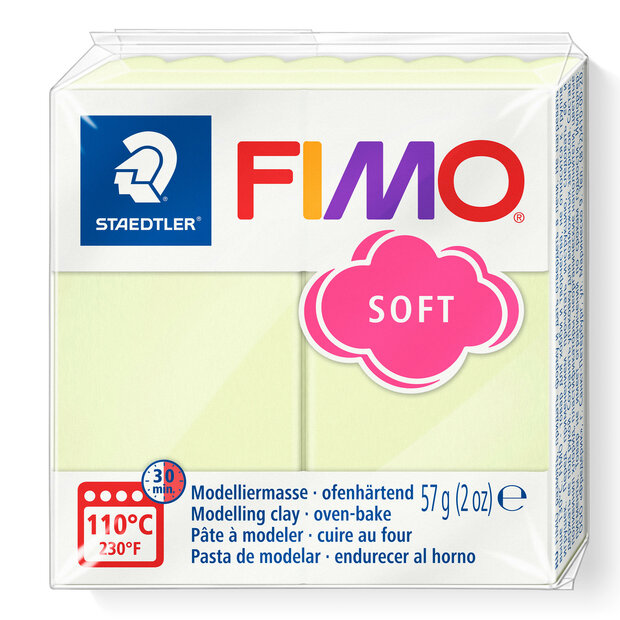 Fimo soft nr. 105 pastel vanille