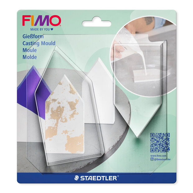Fimo 8742 58 gietvorm huis van Fimo