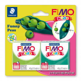 Fimo Kids Funny Kits Motiv Katze ofenhärtendes Knetgummi 2 Blöcke 