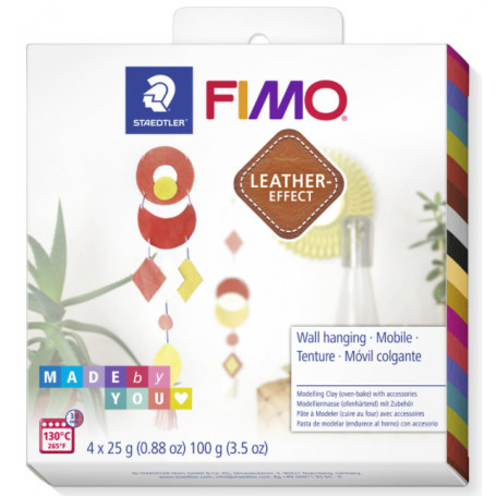 Fimo Leather DIY Muurhanger