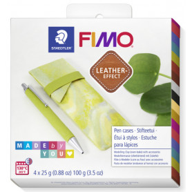 Fimo Leather DIY Stifteetui