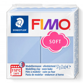 Fimo soft nr T30 Ochtendbries Blauw