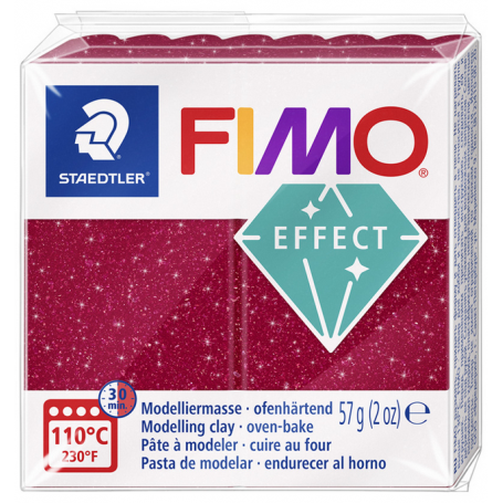 Fimo effect nr. 202 Galaxy Red