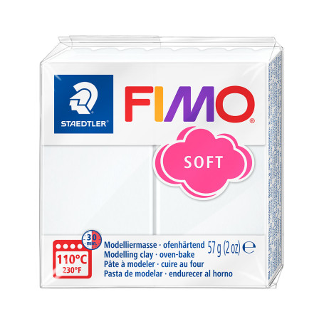 Fimo soft no. 0 weiß