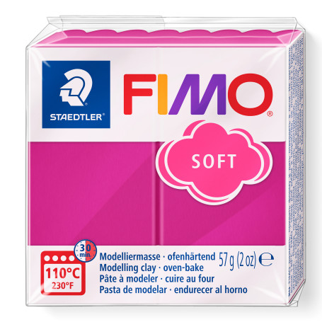 Fimo soft no.22 Raspberry