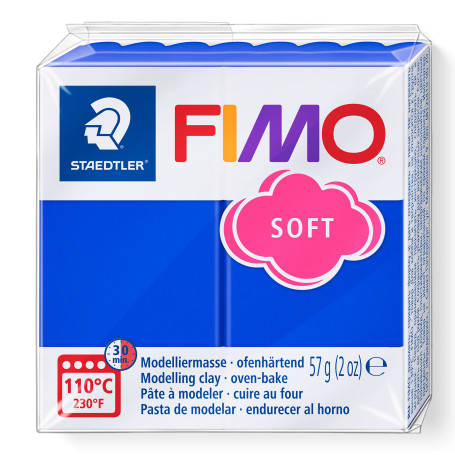 Fimo soft no.33 Brillant blue