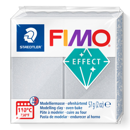 Fimo Effect nr. 817 pearl light silver