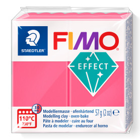 Fimo Effect nr. 204 Transparant rood