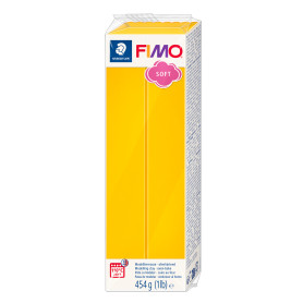 Fimo soft nr 16 Zonnebloem geel 454 gr.