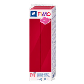 Fimo soft no.26 cherry red 454 gr