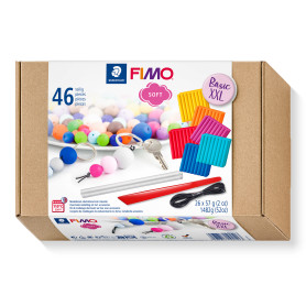 Fimo Soft set - Basic XXL (26 soft blocks + accessories)