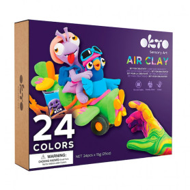 Okto Clay - 36 Colors Set with air clay