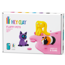 Hey Clay - Fluffy Pets - Katze, Kaninchen und Meerschweinchen